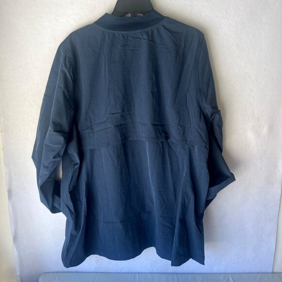 Carhartt Womens Jacket Blue Force Cross Flex Bomber Coat Full Zip Size XL - Picture 2 of 11